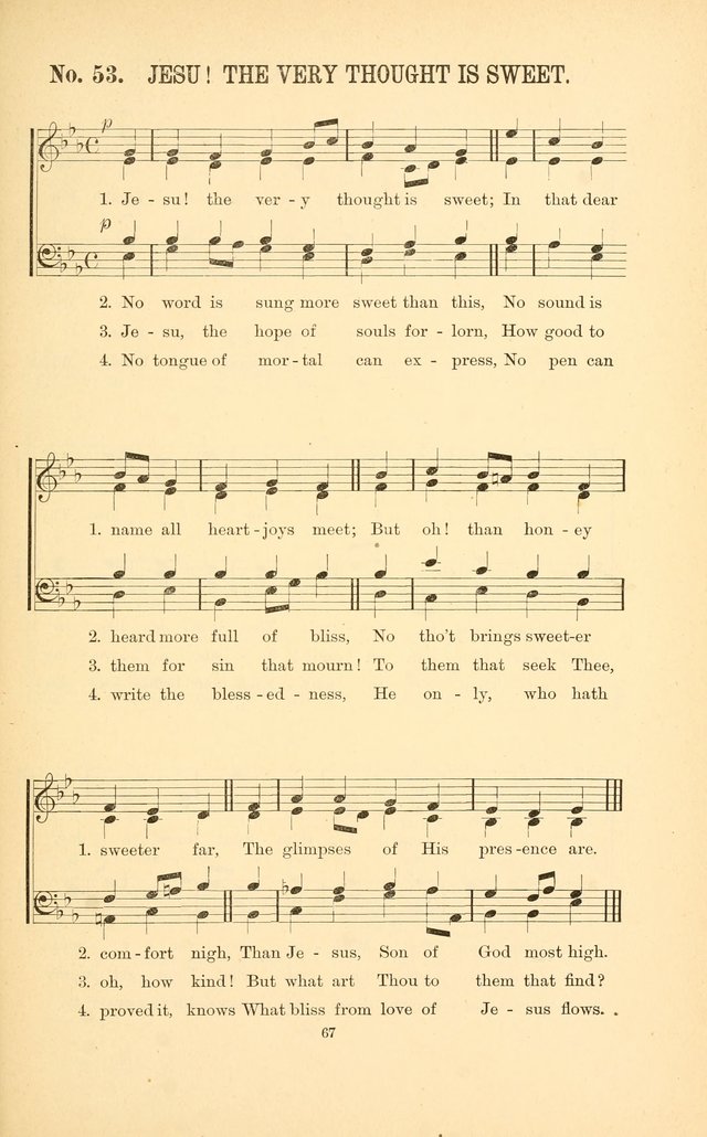 English and Latin Hymns, or Harmonies to Part I of the Roman Hymnal: for the Use of Congregations, Schools, Colleges, and Choirs page 80