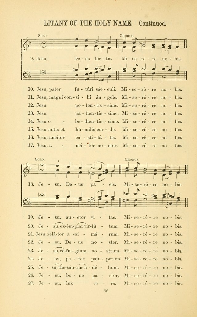 English and Latin Hymns, or Harmonies to Part I of the Roman Hymnal: for the Use of Congregations, Schools, Colleges, and Choirs page 89