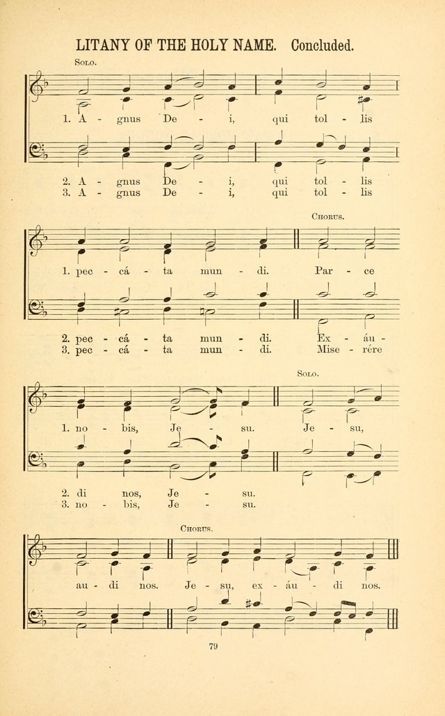 English and Latin Hymns, or Harmonies to Part I of the Roman Hymnal: for the Use of Congregations, Schools, Colleges, and Choirs page 92