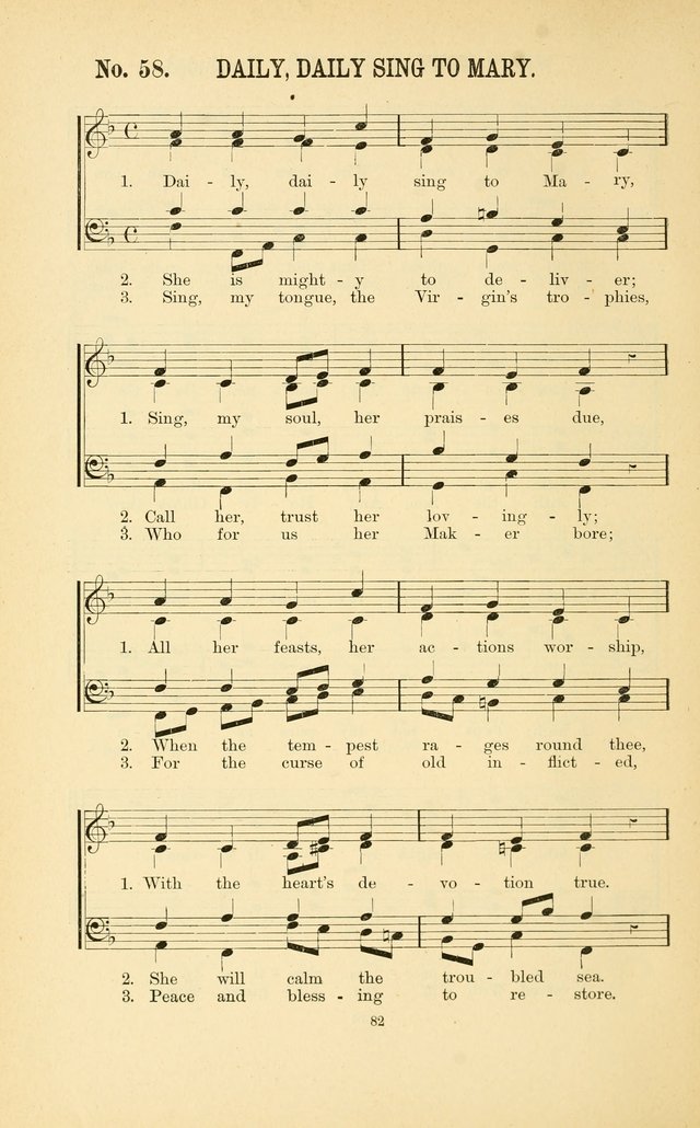 English and Latin Hymns, or Harmonies to Part I of the Roman Hymnal: for the Use of Congregations, Schools, Colleges, and Choirs page 95