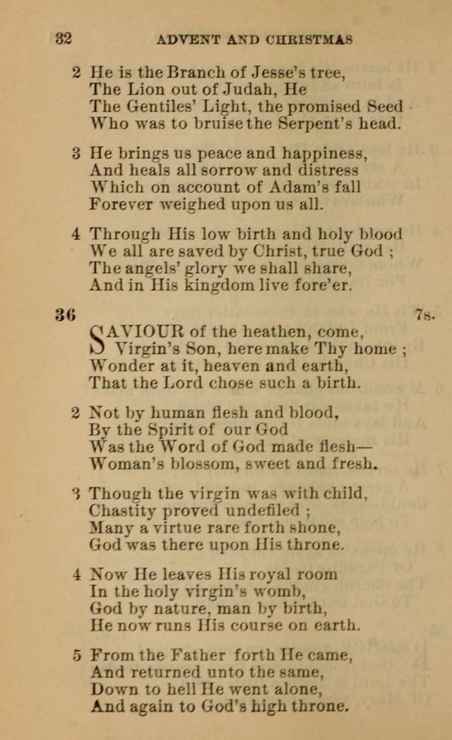 Evangelical Lutheran Hymn-book page 227