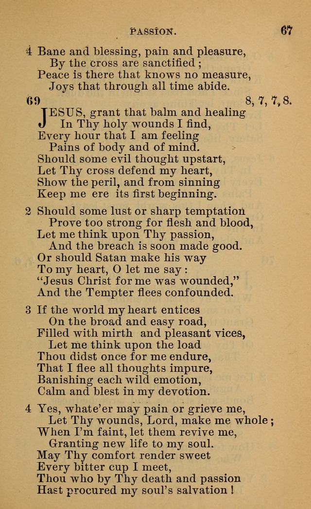 Evangelical Lutheran Hymn-book page 262