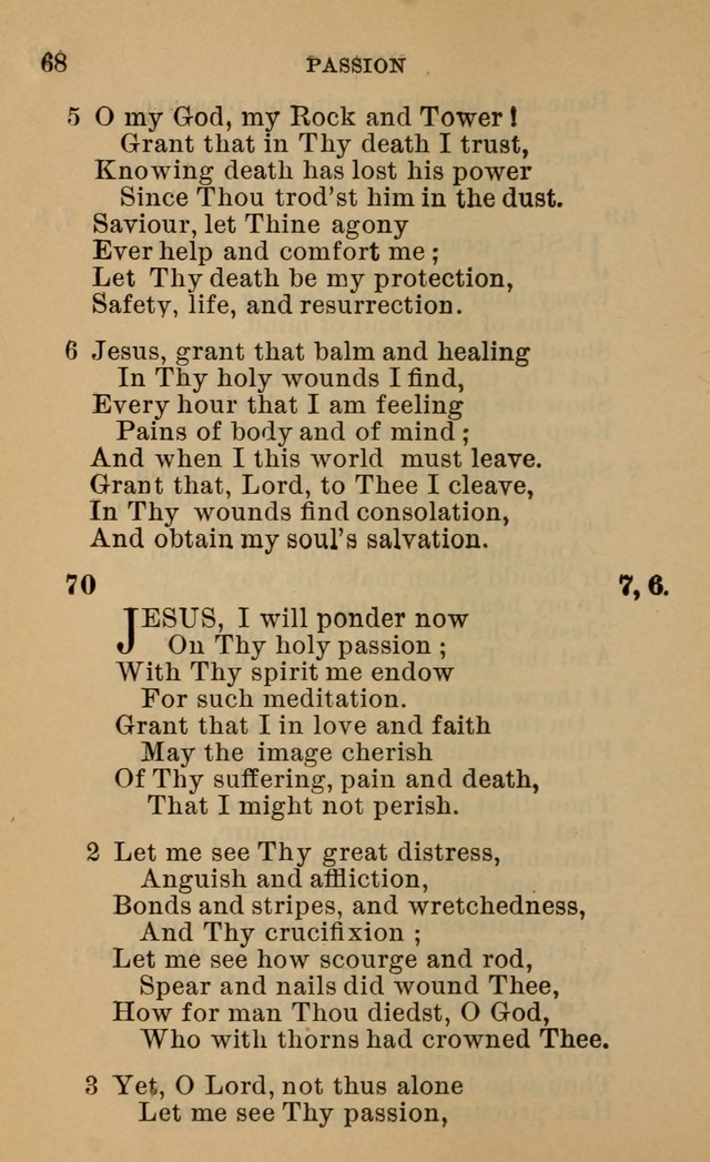 Evangelical Lutheran Hymn-book page 263