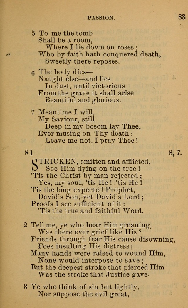 Evangelical Lutheran Hymn-book page 278