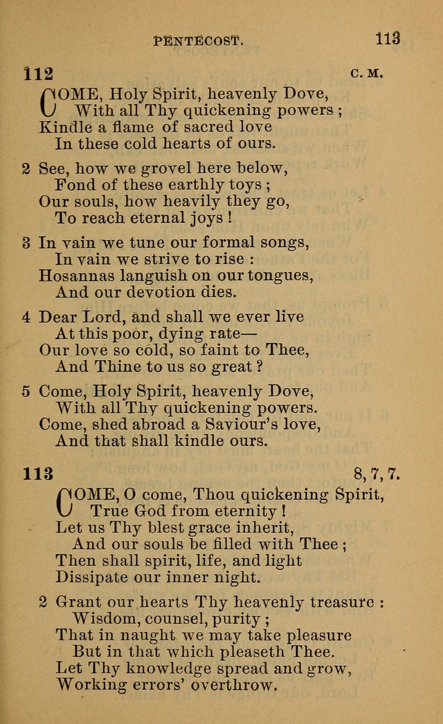 Evangelical Lutheran Hymn-book page 308