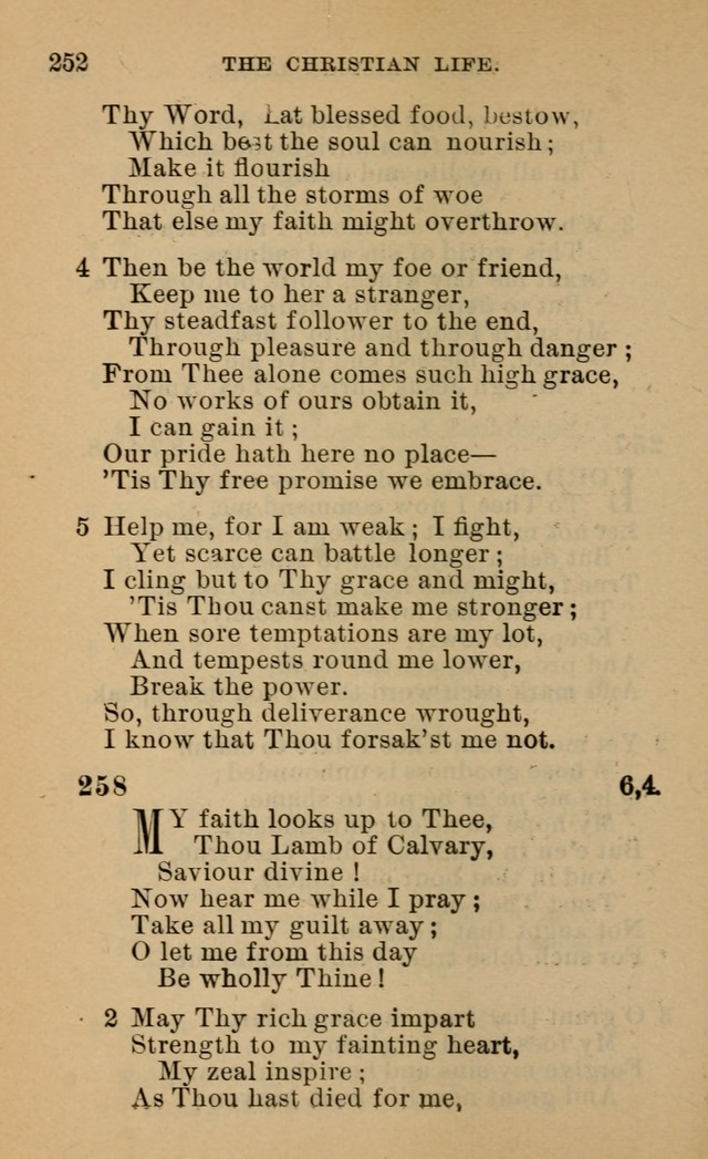 Evangelical Lutheran Hymn-book page 449