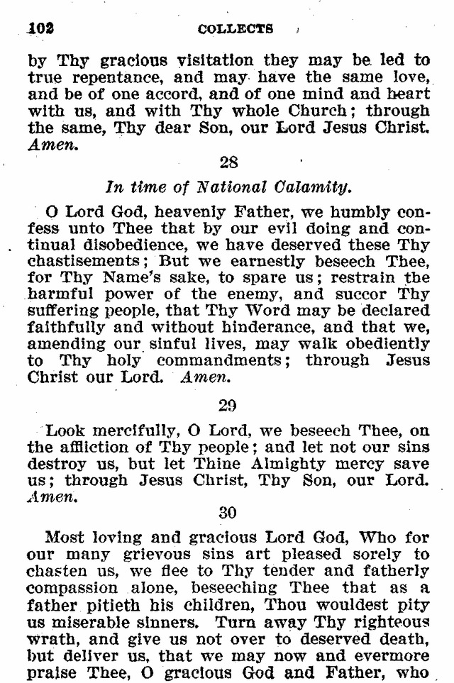 Evangelical Lutheran Hymn-book page 102
