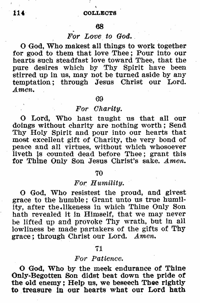 Evangelical Lutheran Hymn-book page 114