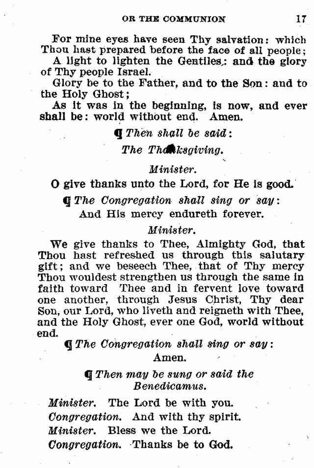 Evangelical Lutheran Hymn-book page 17