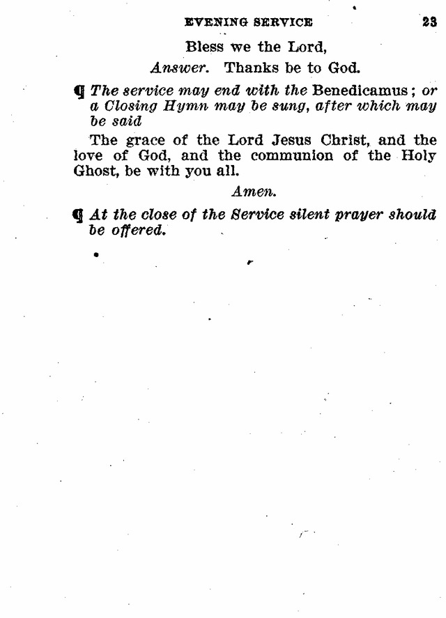 Evangelical Lutheran Hymn-book page 23