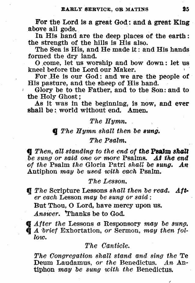 Evangelical Lutheran Hymn-book page 25