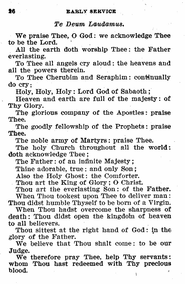 Evangelical Lutheran Hymn-book page 26