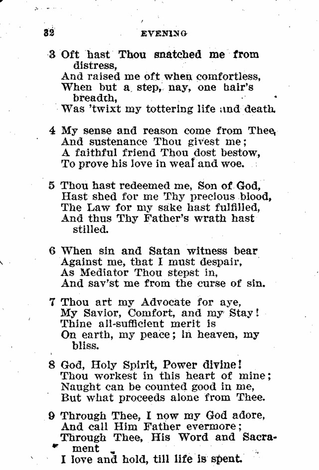 Evangelical Lutheran Hymn-book page 260