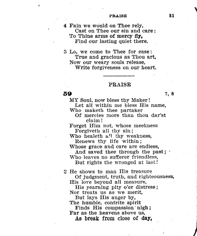 Evangelical Lutheran Hymn-book page 279