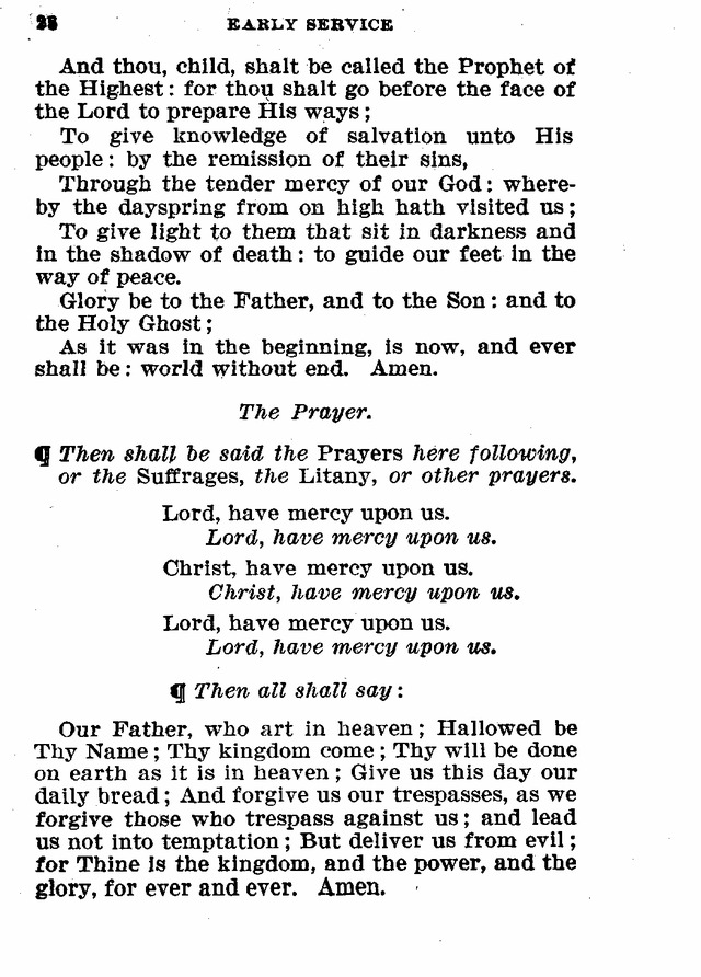 Evangelical Lutheran Hymn-book page 28