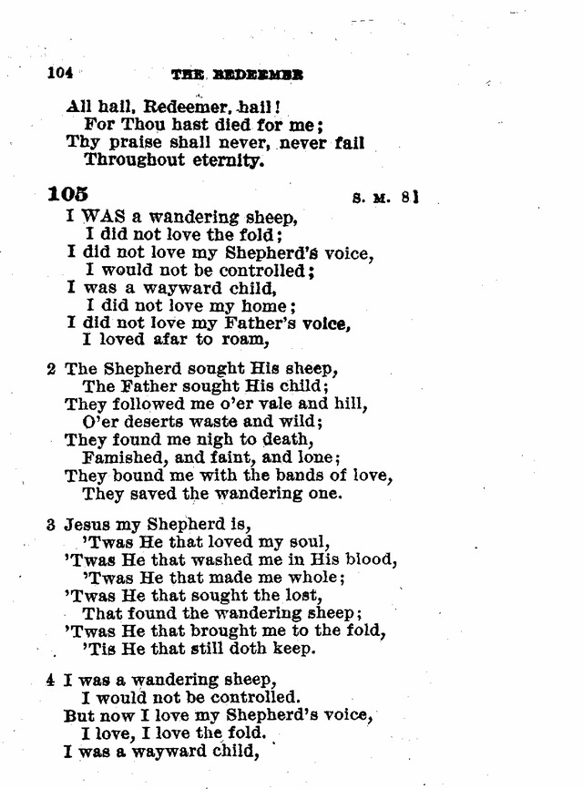 Evangelical Lutheran Hymn-book page 332