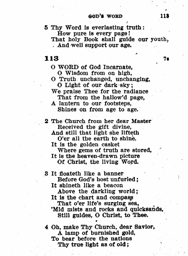 Evangelical Lutheran Hymn-book page 341