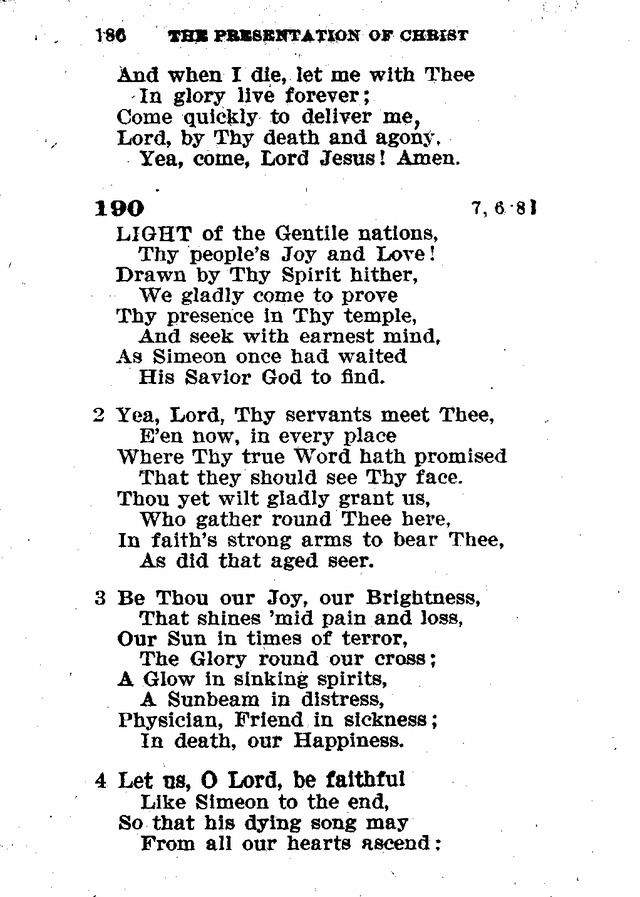 Evangelical Lutheran Hymn-book page 414
