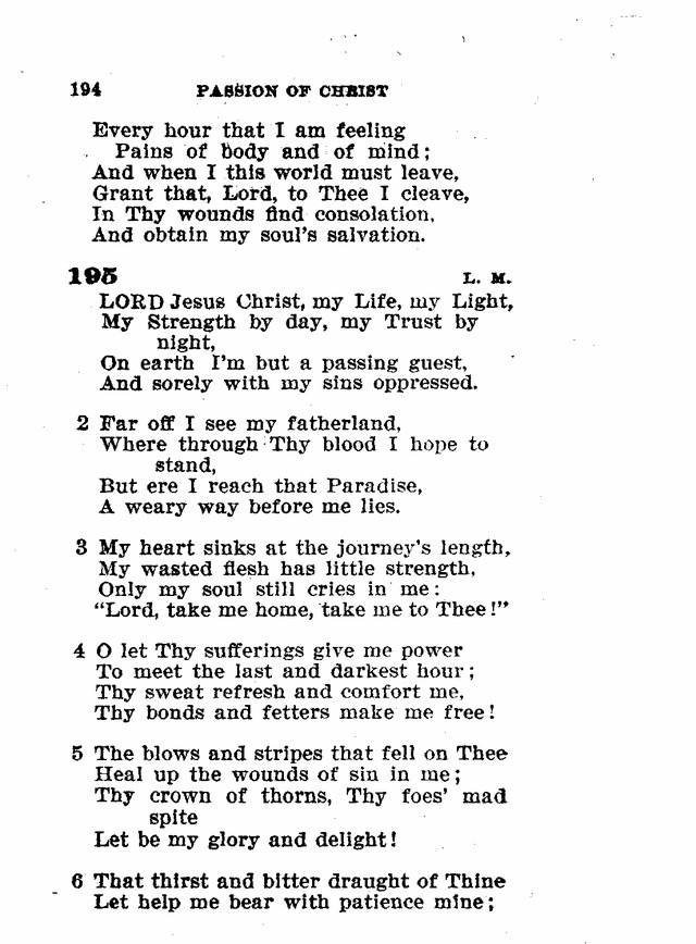Evangelical Lutheran Hymn-book page 422