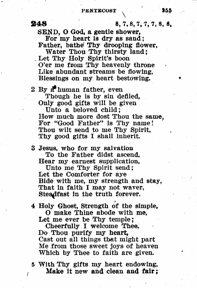 Evangelical Lutheran Hymn-book page 483