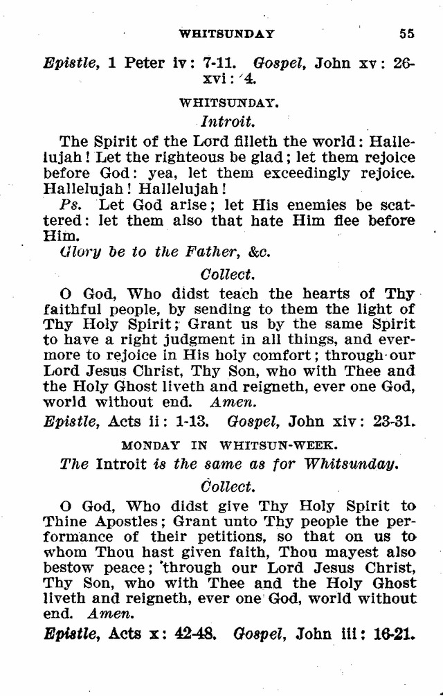 Evangelical Lutheran Hymn-book page 55