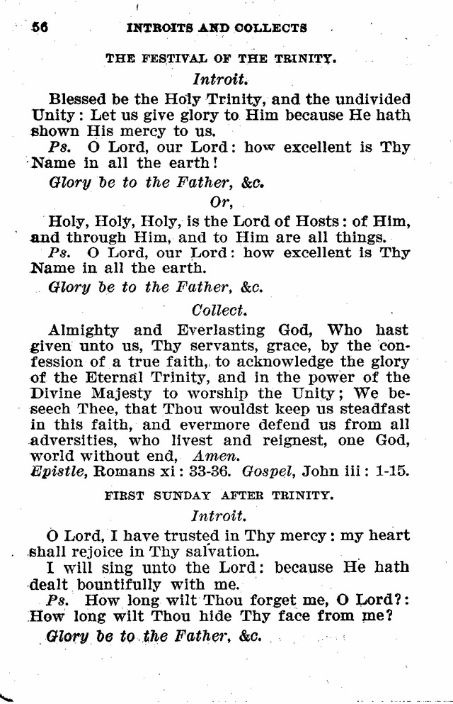 Evangelical Lutheran Hymn-book page 56
