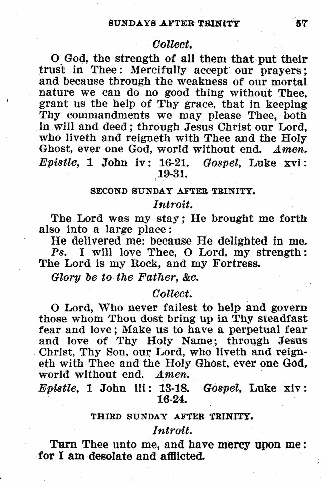 Evangelical Lutheran Hymn-book page 57