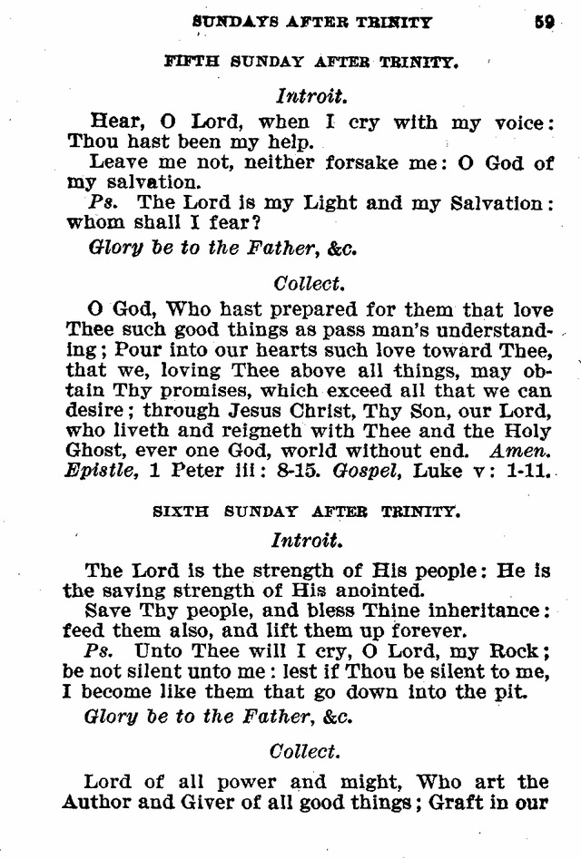Evangelical Lutheran Hymn-book page 59