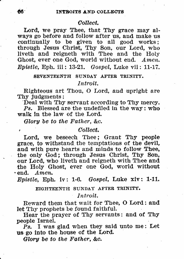 Evangelical Lutheran Hymn-book page 66