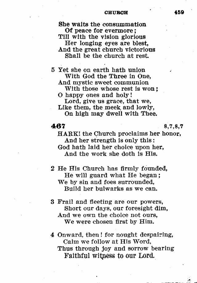 Evangelical Lutheran Hymn-book page 687