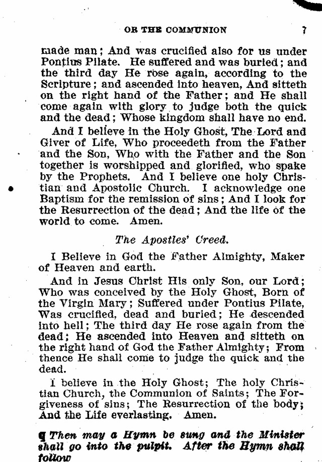 Evangelical Lutheran Hymn-book page 7