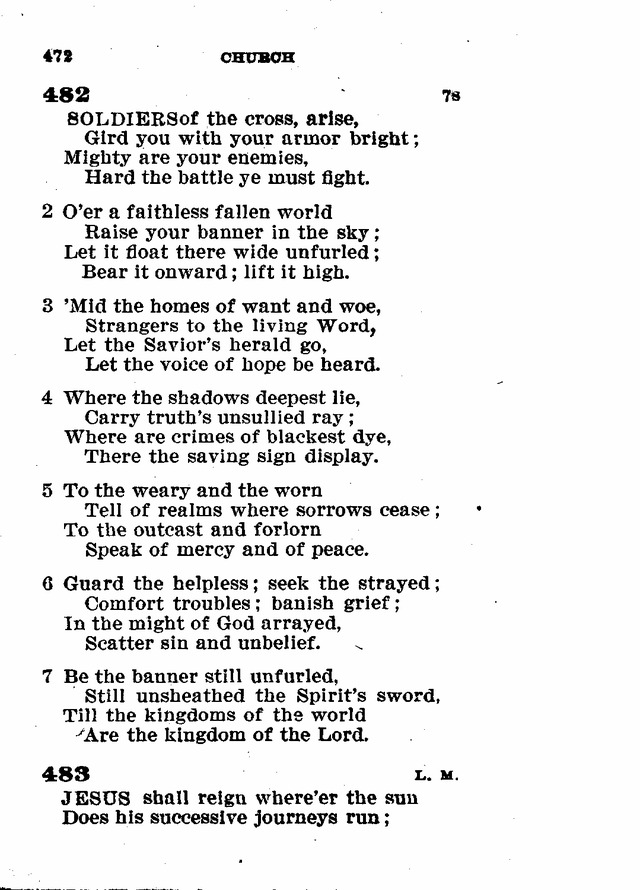 Evangelical Lutheran Hymn-book page 700