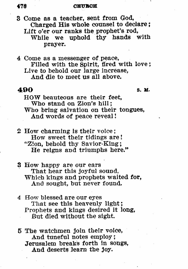 Evangelical Lutheran Hymn-book page 706