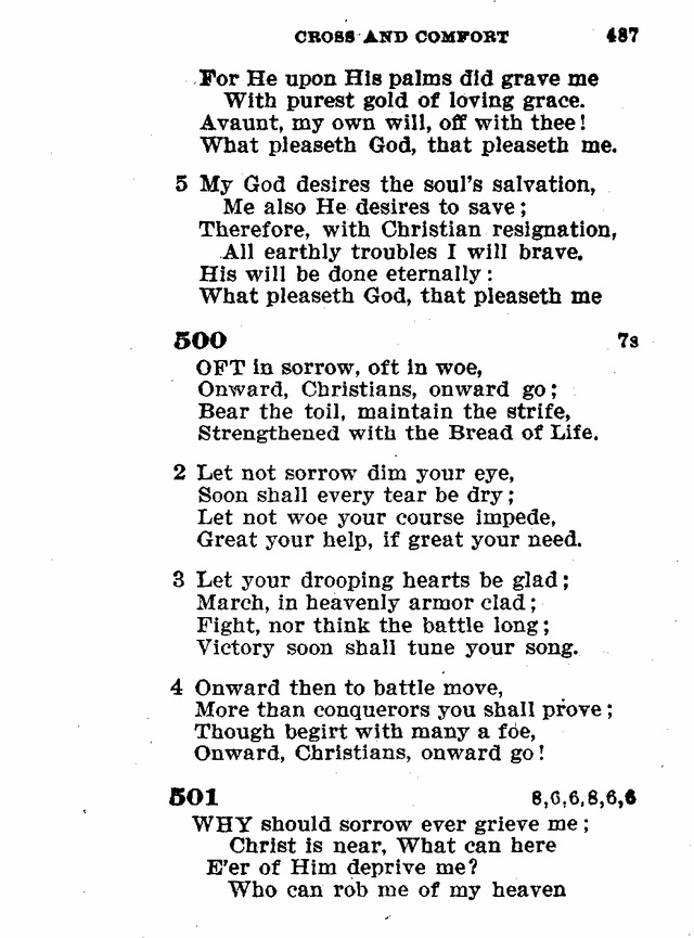 Evangelical Lutheran Hymn-book page 715