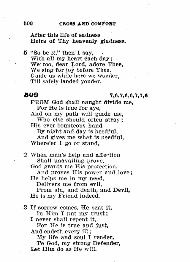 Evangelical Lutheran Hymn-book page 728