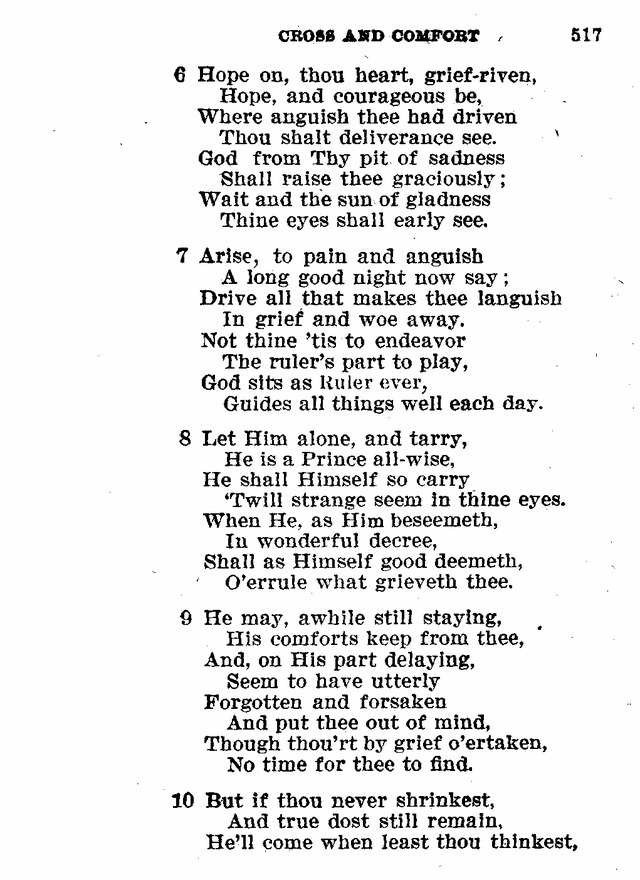 Evangelical Lutheran Hymn-book page 745