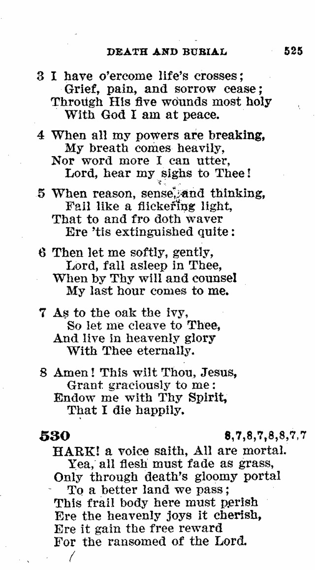 Evangelical Lutheran Hymn-book page 753