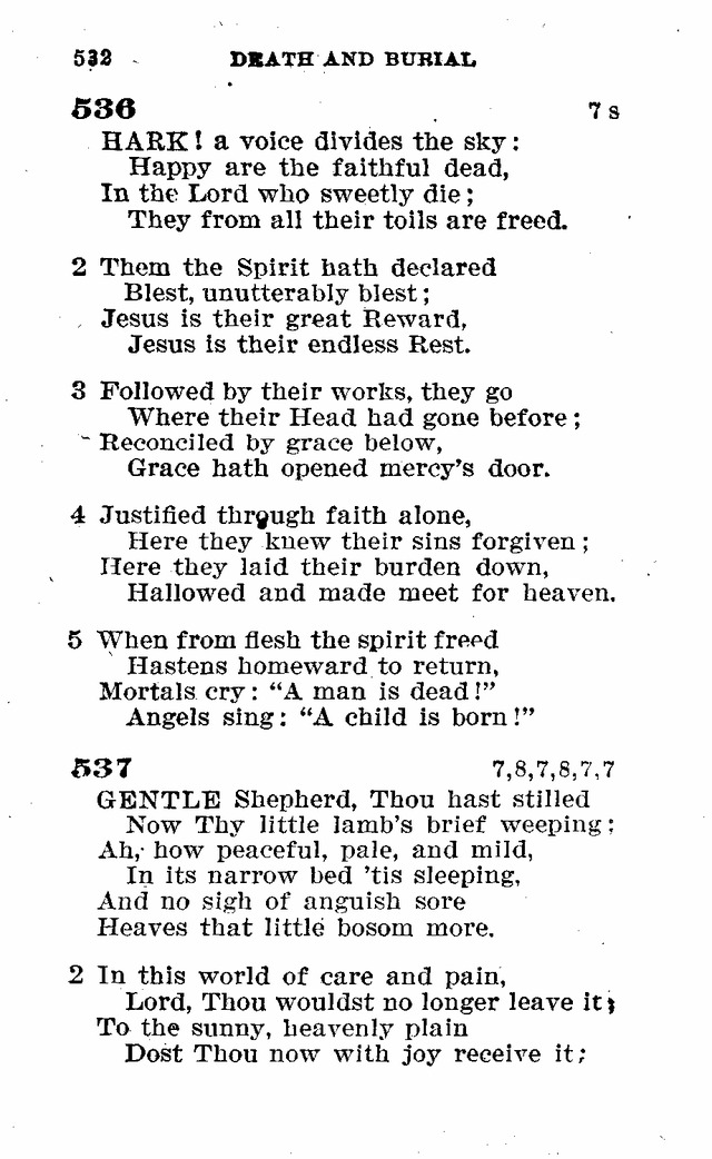 Evangelical Lutheran Hymn-book page 760