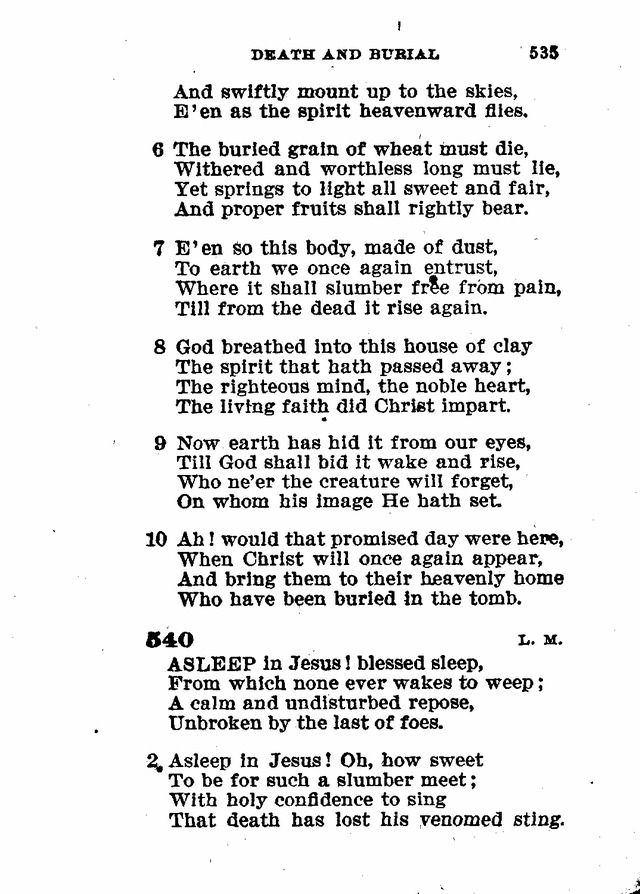 Evangelical Lutheran Hymn-book page 763