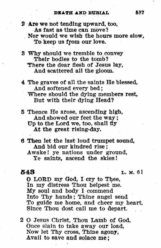 Evangelical Lutheran Hymn-book page 765