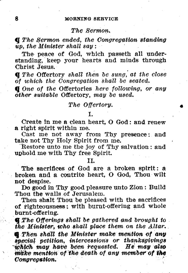 Evangelical Lutheran Hymn-book page 8