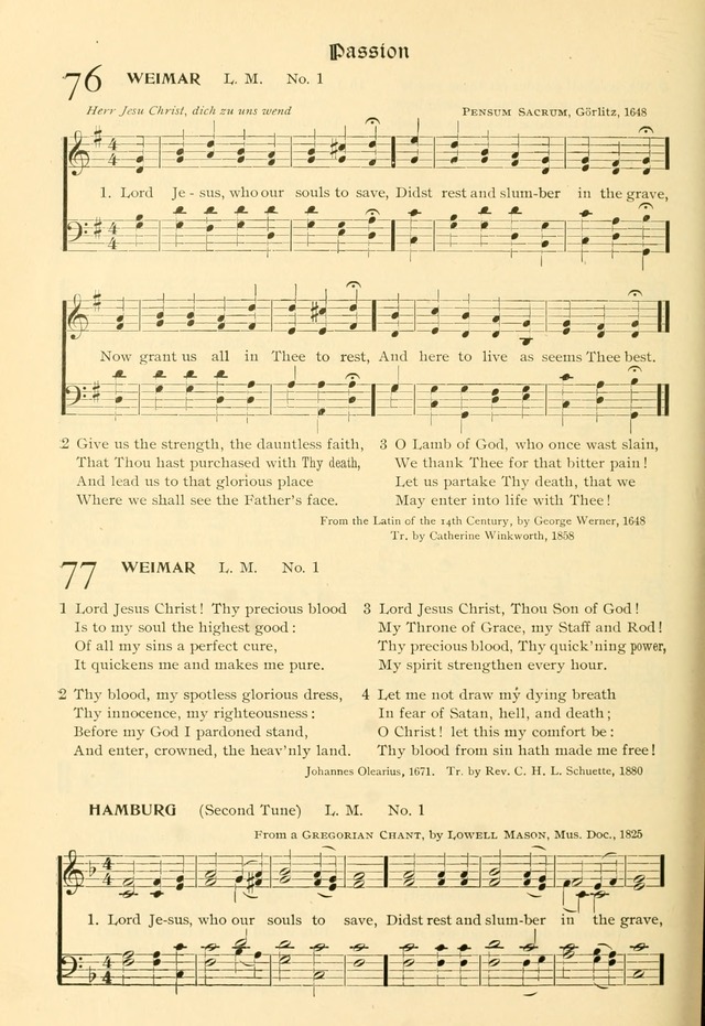 Evangelical Lutheran hymnal: with music page 141