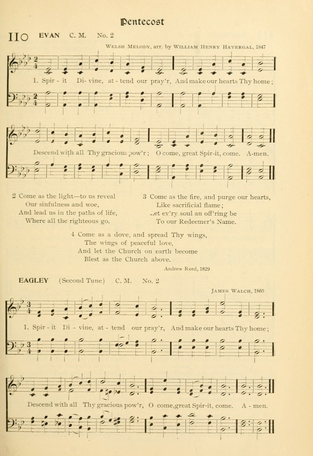 Evangelical Lutheran hymnal: with music page 170