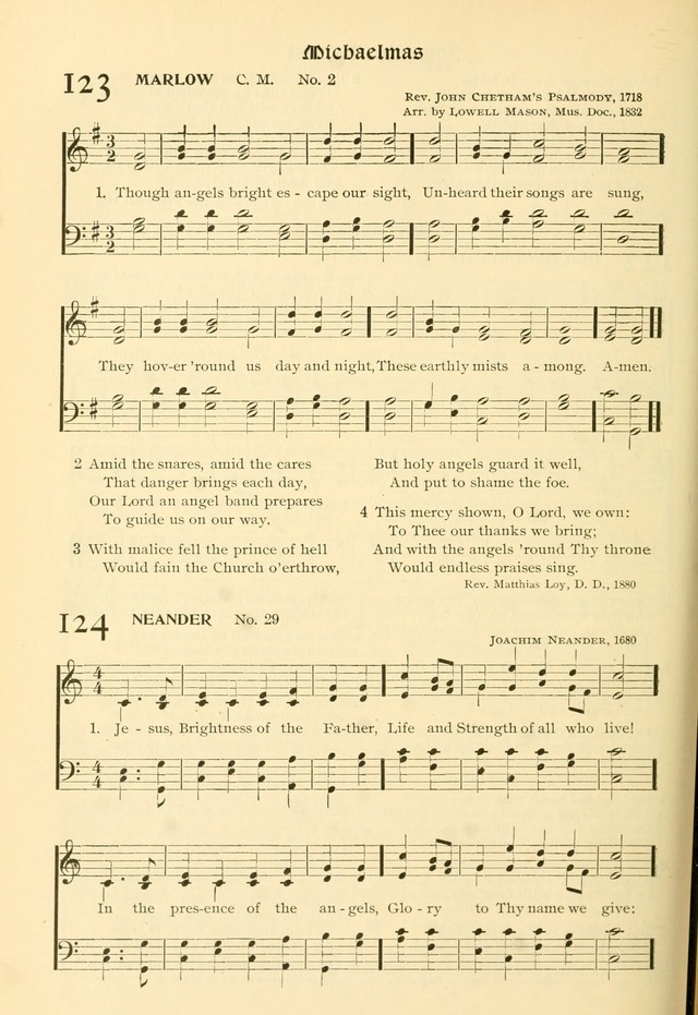 Evangelical Lutheran hymnal: with music page 181