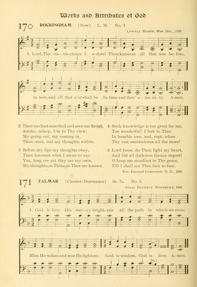Evangelical Lutheran hymnal: with music page 219