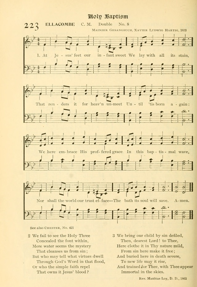 Evangelical Lutheran hymnal: with music page 259