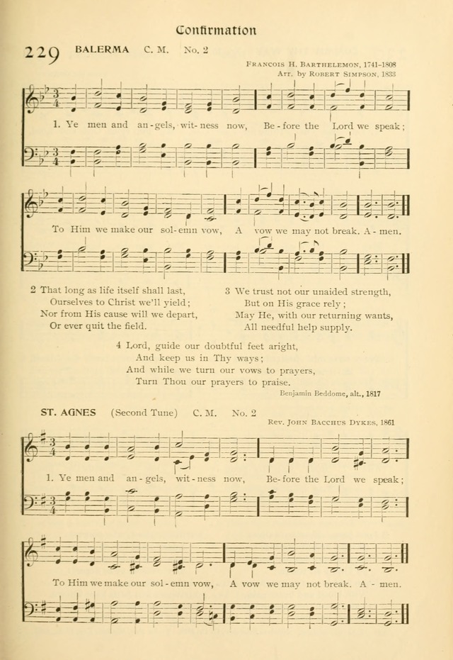 Evangelical Lutheran hymnal: with music page 264