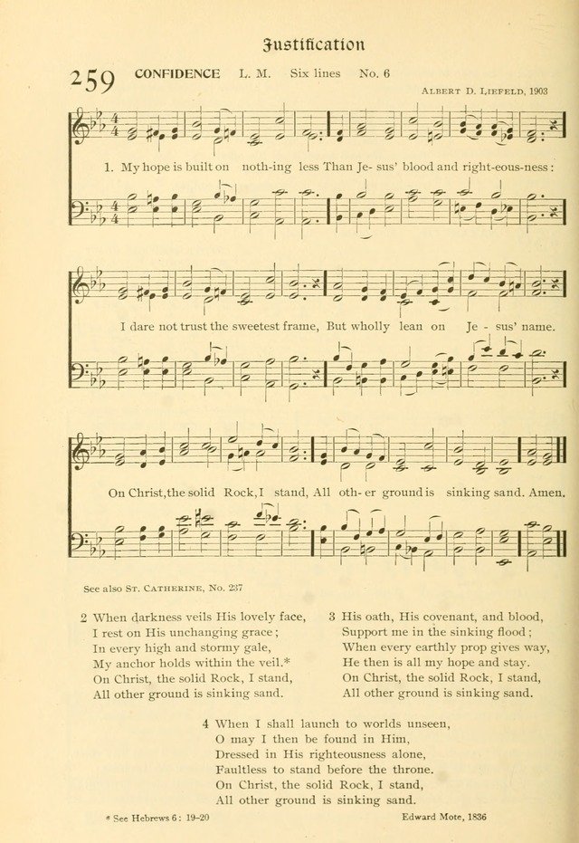 Evangelical Lutheran hymnal: with music page 289