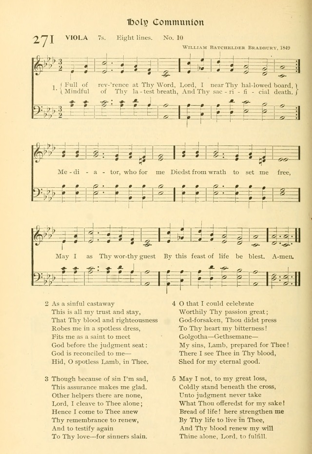 Evangelical Lutheran hymnal: with music page 301
