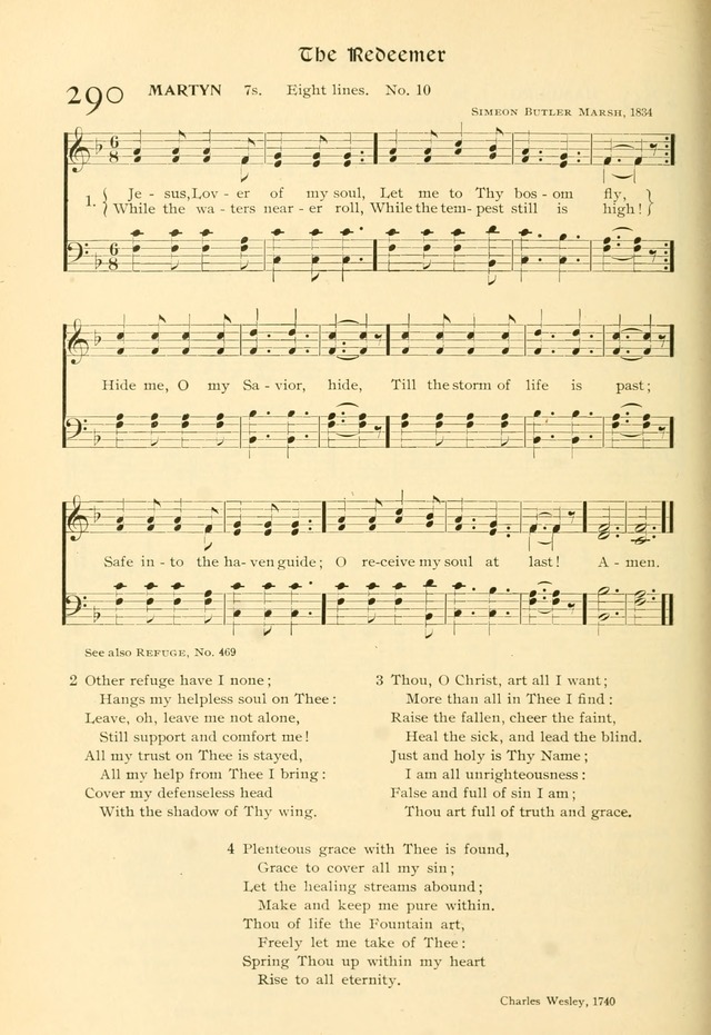 Evangelical Lutheran hymnal: with music page 319